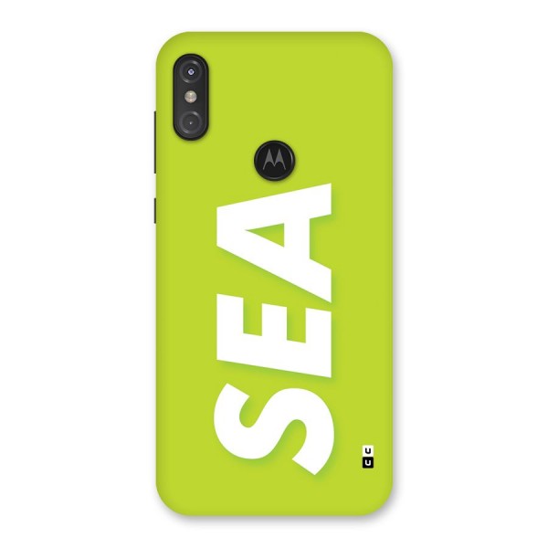 Amazing Sea Back Case for Motorola One Power