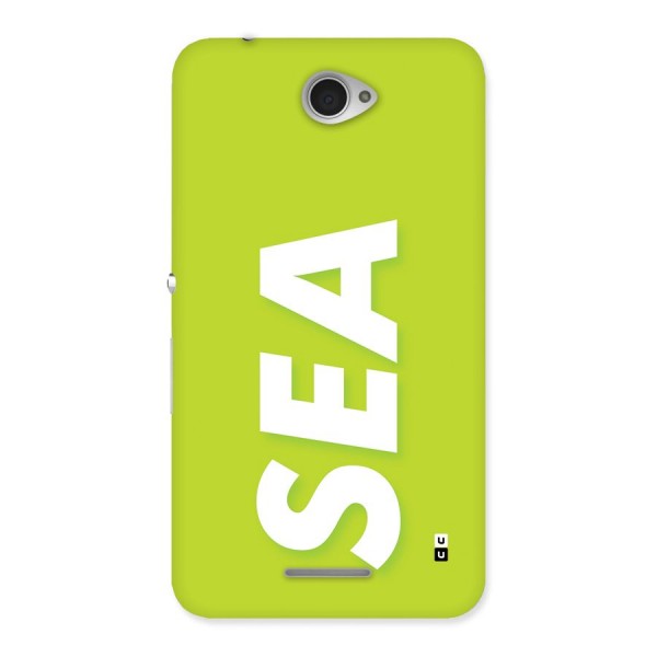Amazing Sea Back Case for Xperia E4
