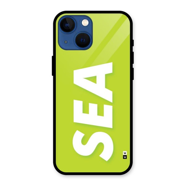 Amazing Sea Glass Back Case for iPhone 13 Mini