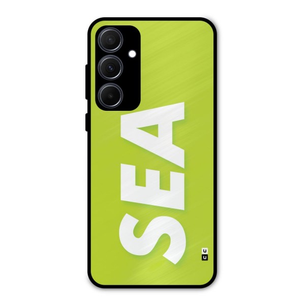 Amazing Sea Metal Back Case for Galaxy A35