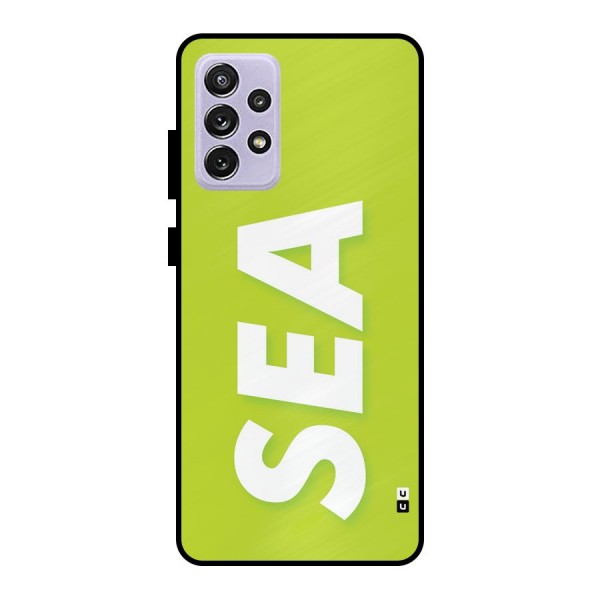 Amazing Sea Metal Back Case for Galaxy A72
