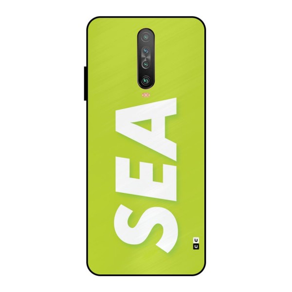 Amazing Sea Metal Back Case for Poco X2