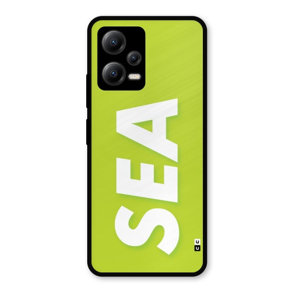 Amazing Sea Metal Back Case for Poco X5
