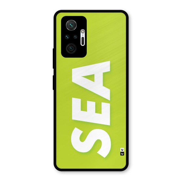 Amazing Sea Metal Back Case for Redmi Note 10 Pro Max