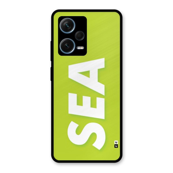Amazing Sea Metal Back Case for Redmi Note 12 Pro Plus 5G