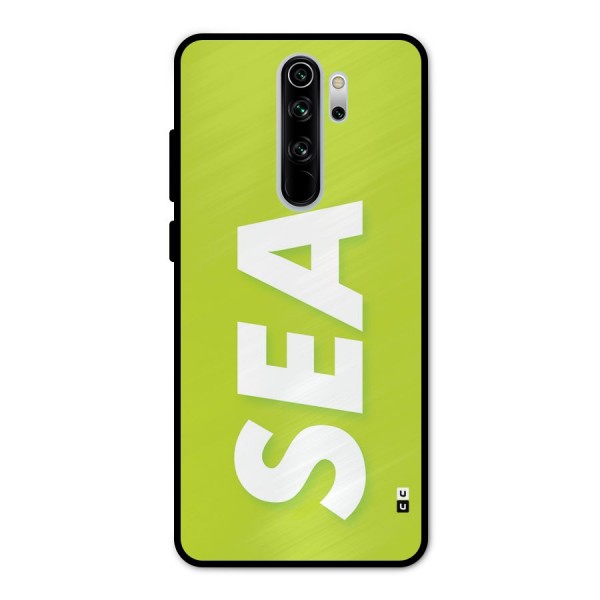 Amazing Sea Metal Back Case for Redmi Note 8 Pro