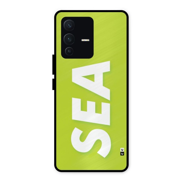 Amazing Sea Metal Back Case for Vivo V23 5G