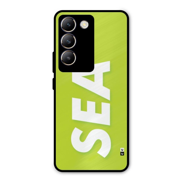 Amazing Sea Metal Back Case for Vivo Y200e