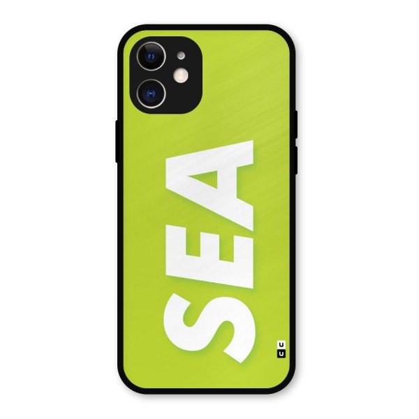 Amazing Sea Metal Back Case for iPhone 12