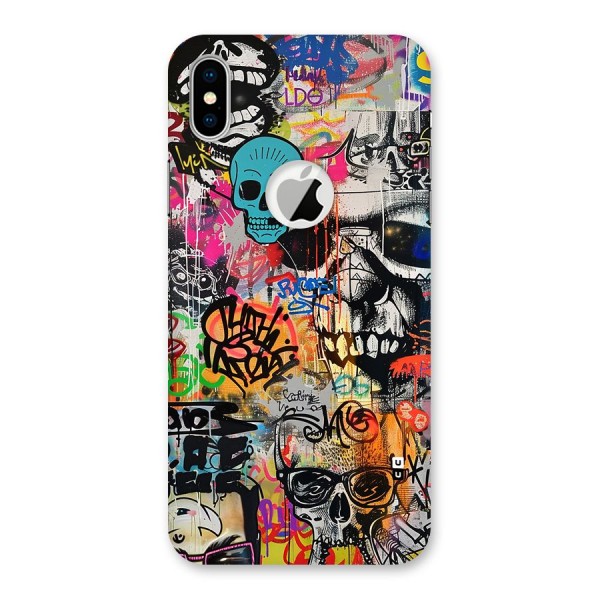 Amazing Street Art Back Case for iPhone X Logo Cut