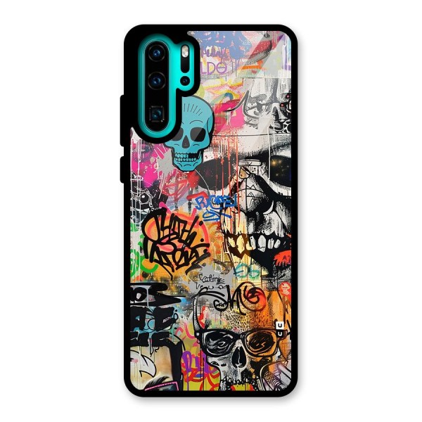 Amazing Street Art Glass Back Case for Huawei P30 Pro