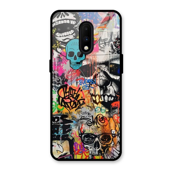 Amazing Street Art Glass Back Case for OnePlus 7