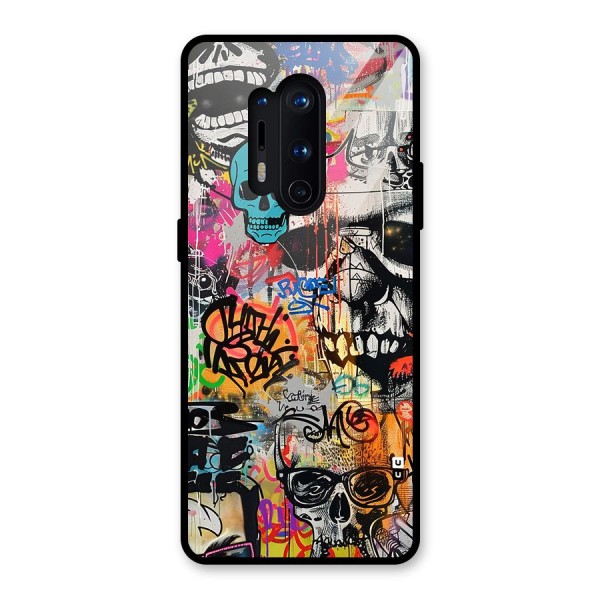 Amazing Street Art Glass Back Case for OnePlus 8 Pro