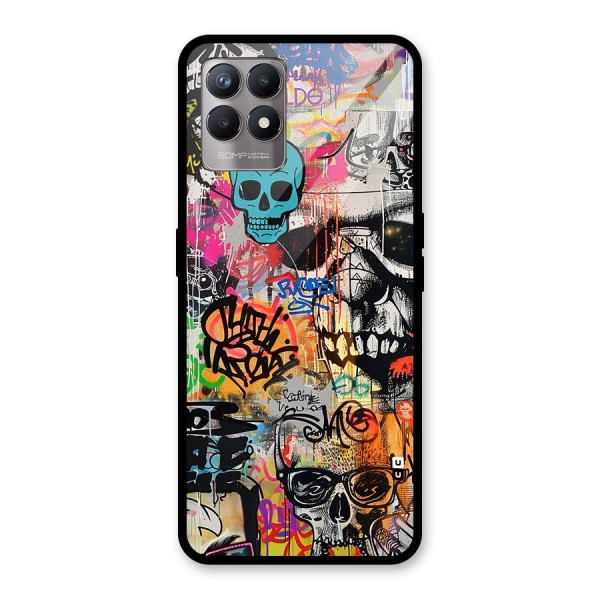 Amazing Street Art Glass Back Case for Realme 8i
