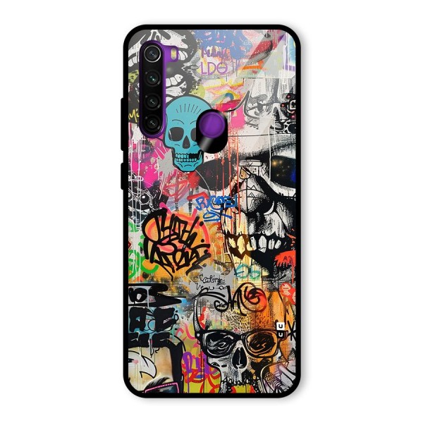 Amazing Street Art Glass Back Case for Redmi Note 8