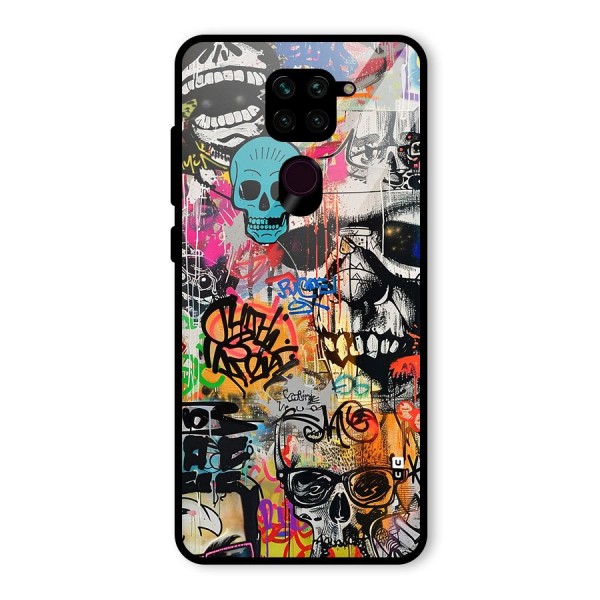 Amazing Street Art Glass Back Case for Redmi Note 9