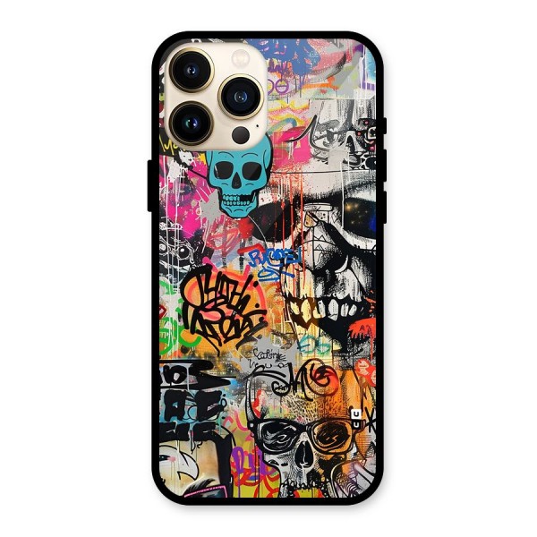 Amazing Street Art Glass Back Case for iPhone 13 Pro Max