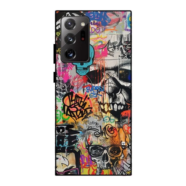 Amazing Street Art Metal Back Case for Galaxy Note 20 Ultra