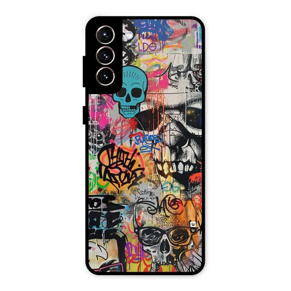 Amazing Street Art Metal Back Case for Galaxy S21 Plus