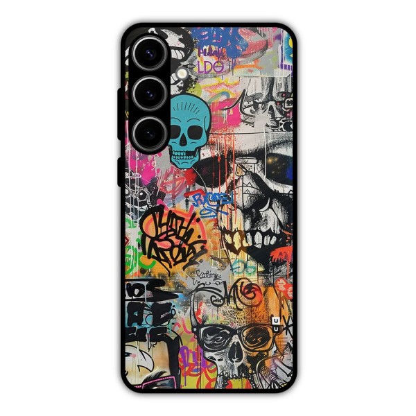 Amazing Street Art Metal Back Case for Galaxy S24 Plus