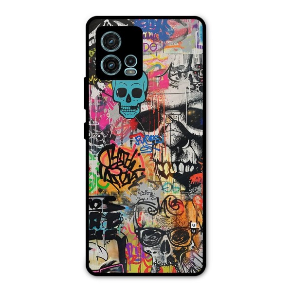 Amazing Street Art Metal Back Case for Moto G72