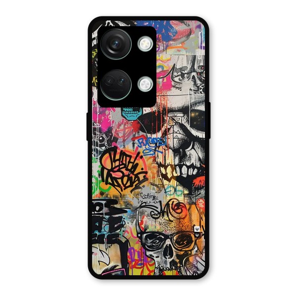 Amazing Street Art Metal Back Case for OnePlus Nord 3