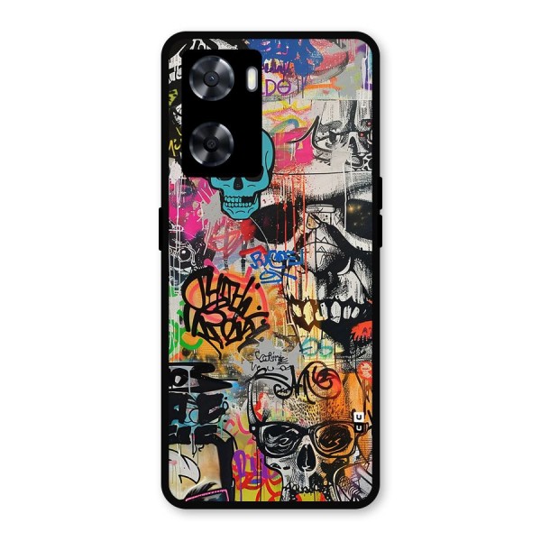 Amazing Street Art Metal Back Case for Oppo A57 2022