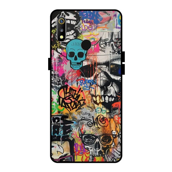 Amazing Street Art Metal Back Case for Realme 3