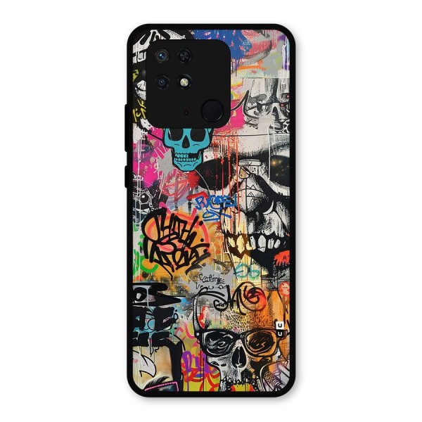 Amazing Street Art Metal Back Case for Redmi 10 Power