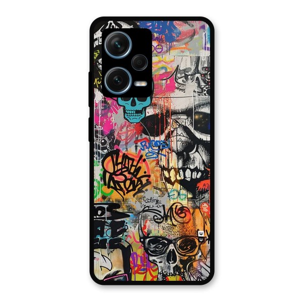 Amazing Street Art Metal Back Case for Redmi Note 12 Pro Plus 5G