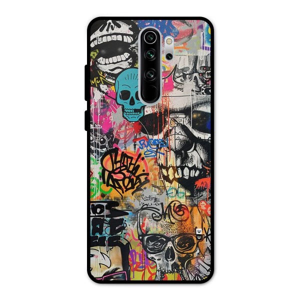 Amazing Street Art Metal Back Case for Redmi Note 8 Pro
