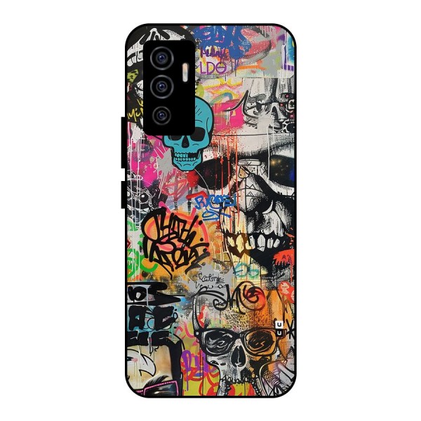 Amazing Street Art Metal Back Case for Vivo V23e
