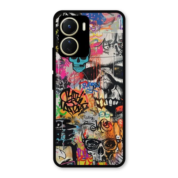 Amazing Street Art Metal Back Case for Vivo Y16