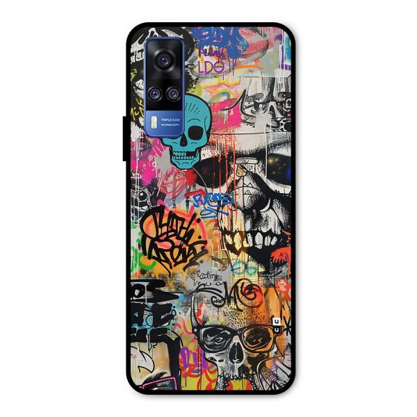 Amazing Street Art Metal Back Case for Vivo Y51A