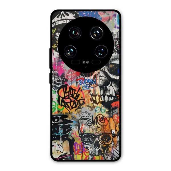 Amazing Street Art Metal Back Case for Xiaomi 14 Ultra