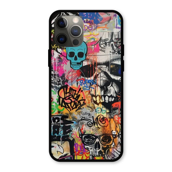 Amazing Street Art Metal Back Case for iPhone 12 Pro