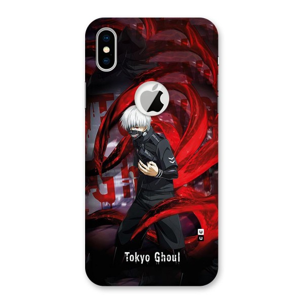 Amazing Tokyo Ghoul Back Case for iPhone X Logo Cut