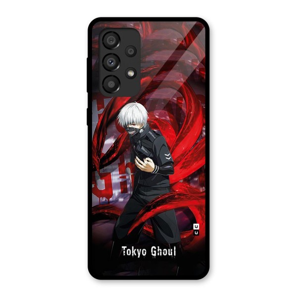 Amazing Tokyo Ghoul Glass Back Case for Galaxy A33 5G