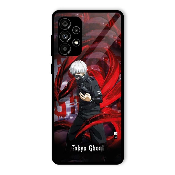 Amazing Tokyo Ghoul Glass Back Case for Galaxy A73 5G