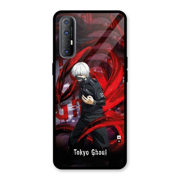 Amazing Tokyo Ghoul Glass Back Case for Oppo Reno3 Pro