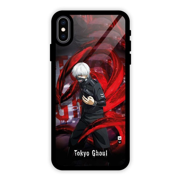 Amazing Tokyo Ghoul Glass Back Case for iPhone XS Max