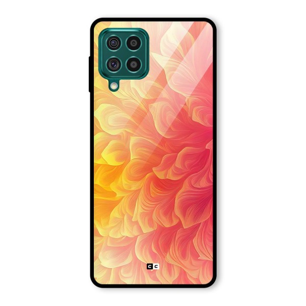 Amazing Vibrant Pattern Glass Back Case for Galaxy F62