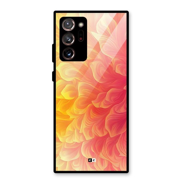 Amazing Vibrant Pattern Glass Back Case for Galaxy Note 20 Ultra