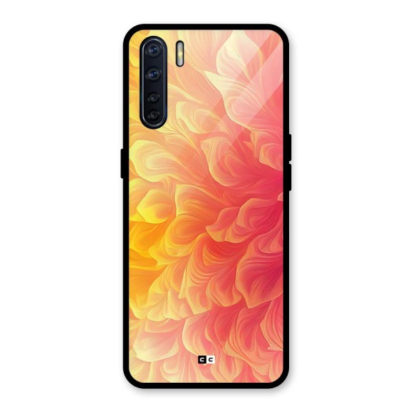 Amazing Vibrant Pattern Glass Back Case for Oppo F15