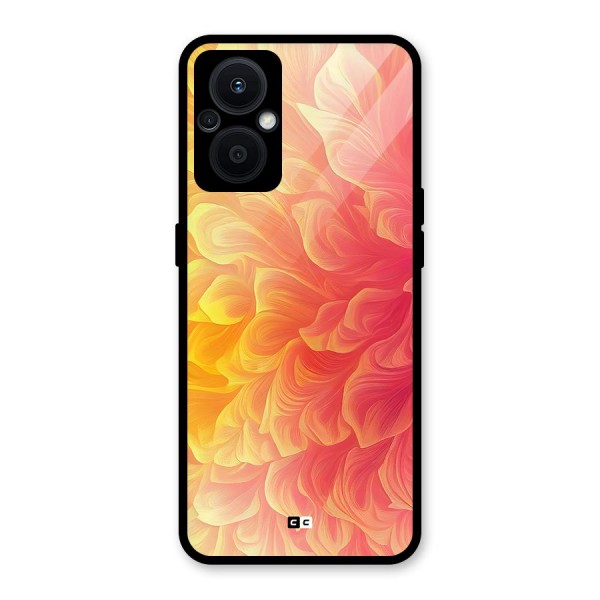 Amazing Vibrant Pattern Glass Back Case for Oppo F21s Pro 5G