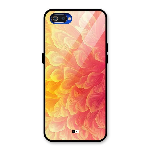 Amazing Vibrant Pattern Glass Back Case for Realme C2