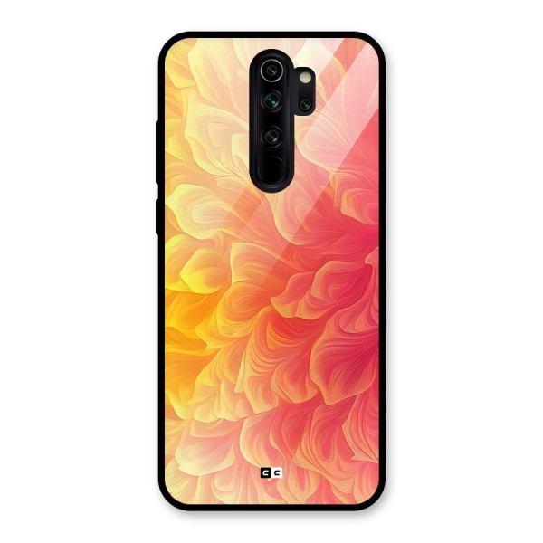 Amazing Vibrant Pattern Glass Back Case for Redmi Note 8 Pro