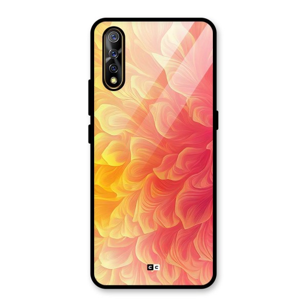 Amazing Vibrant Pattern Glass Back Case for Vivo S1