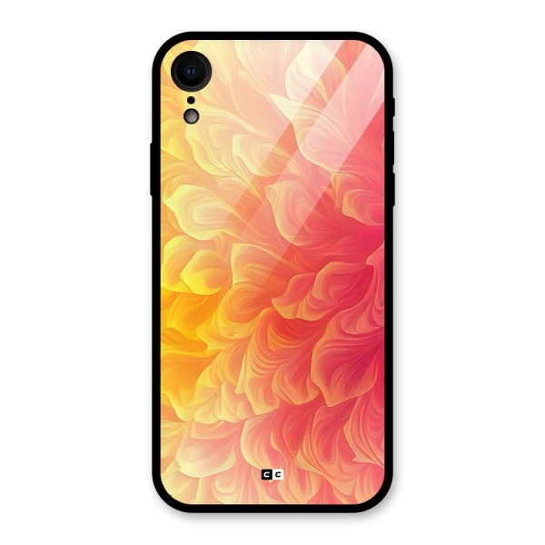 Amazing Vibrant Pattern Glass Back Case for iPhone XR