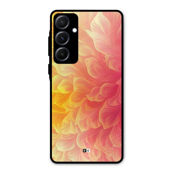Amazing Vibrant Pattern Metal Back Case for Galaxy A55
